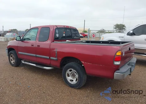 2002 Toyota Tundra Sr5 V8 из США, поврежденный, VIN 5TBRT34162S247664